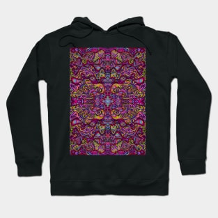 Psychedelic Abstract colourful work 129 Hoodie